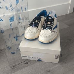 Jordan 1 Travis Scott Reverse Fragments 