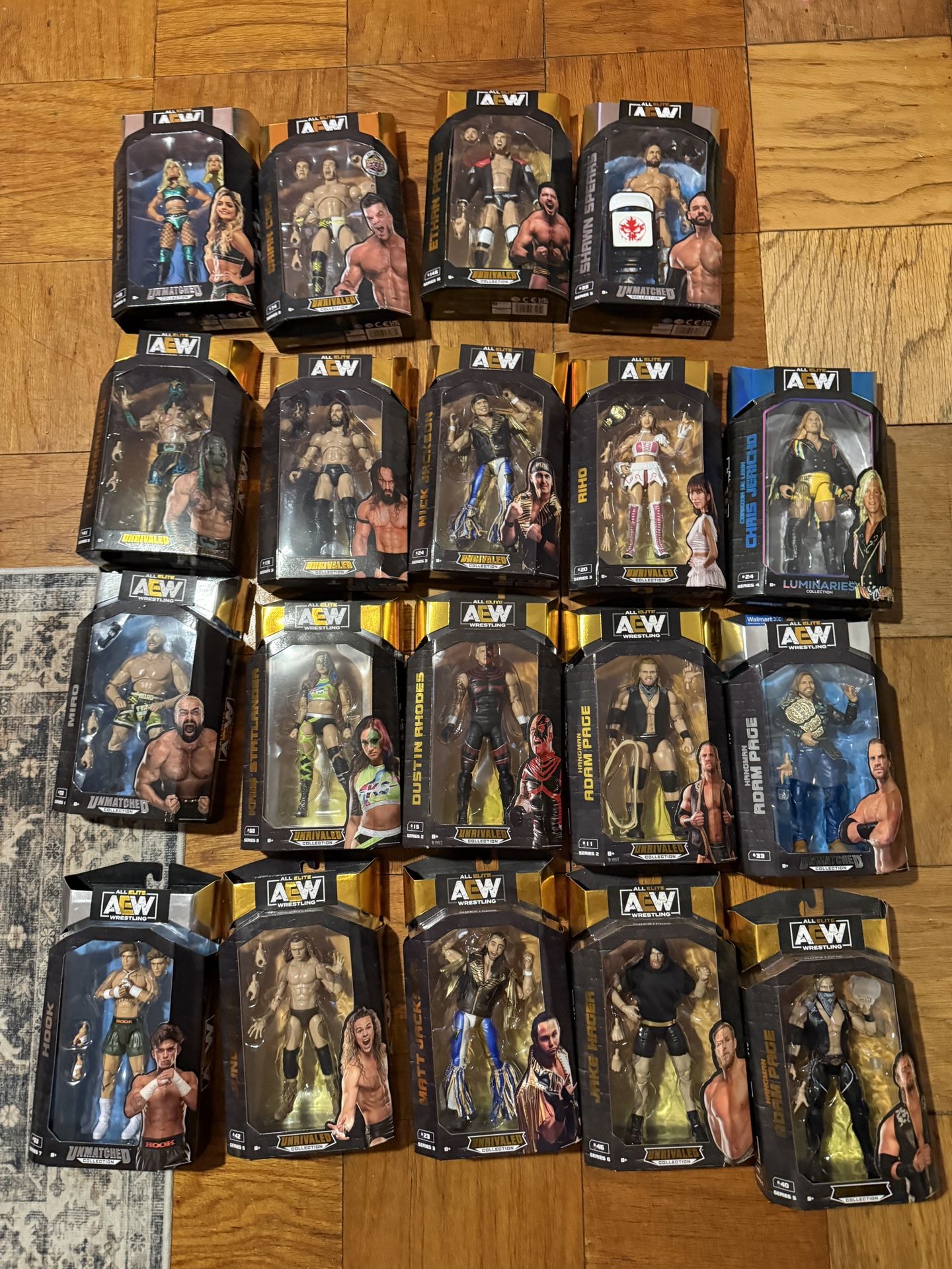 Aew Wrestling Figures