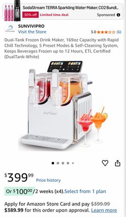 Sunvivi Dual-Tank Frozen Drink Maker