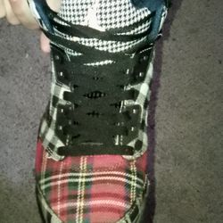 PLAID JORDAN 5'S! Size 8.5