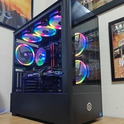 Custom Gaming Computer PC Desktop Intel I5 11600k, Nvidia GTX 1080, 16GB DDR4, M.2 SSD, EVGA PS5 PS4 XBOX
