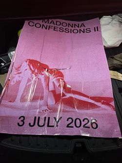Madonna Confessions II Poster