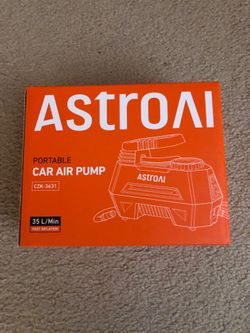 Astroai portable car air pump brand new
