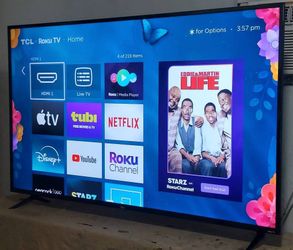 🍀🍀SMART  TV  TCL   65"  4K  LED  HDR   DOLBY   VISION   FULL  UHD  2160p🍀🍀 ( NEGOTIABLE)🍀🍀DELIVERY  AVAILABLE🟥