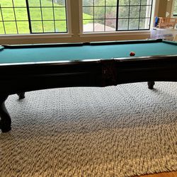 9 Foot Regulation Size Spencer Marathon Pool Table For Sale $1500