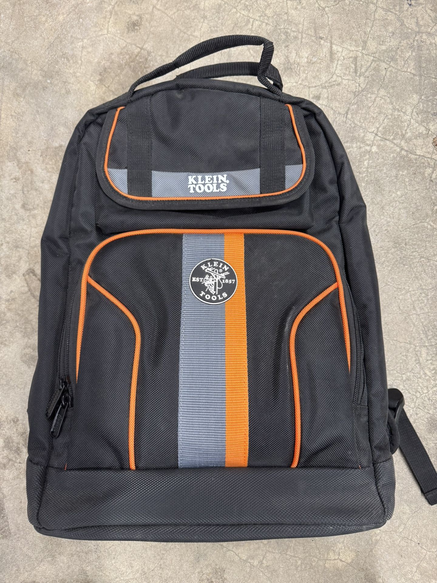 Klein Tools: Tradesman Pro Tool Bag Backpack, 35 Pockets, Black, 17.5-Inch