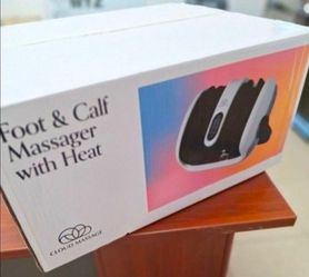 Foot Massager with Heat, Standard Size, White