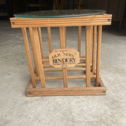 Newspaper Crate Coffee Table 