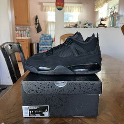 Jordan 4 Retro Black Cat (2025) Size 11