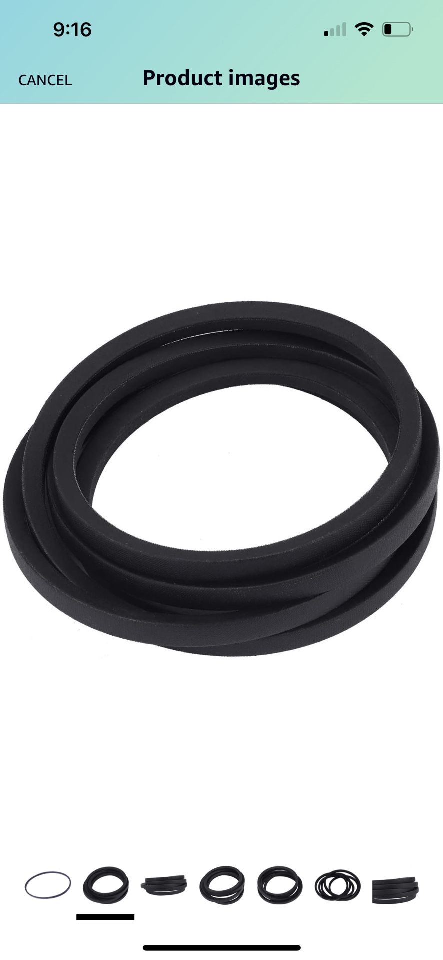 Hipa 110883X Drive Belt Compatible with Husqvarna Sears Craftsman