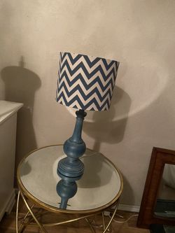 Blue lamp