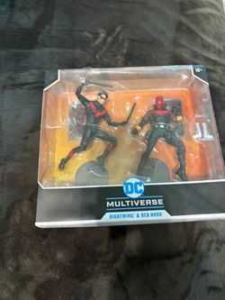 DC Multiverse Nightwing & Red Hood Figure 2-Pack