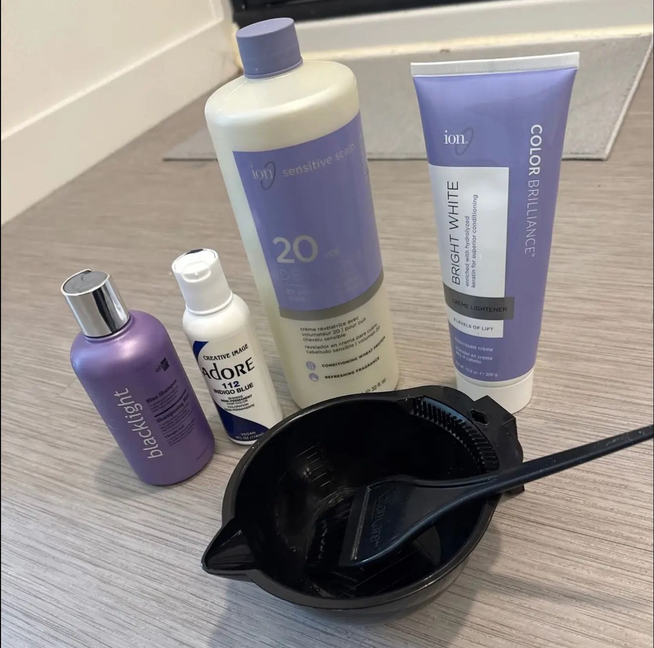 Hair Bleaching/toning/dying Products