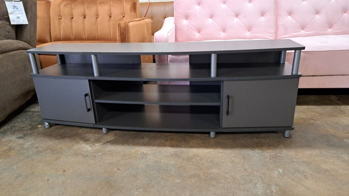 🔥🔥New Tv Stand Hold Up To 70inch $125 Firm Price Gray Color