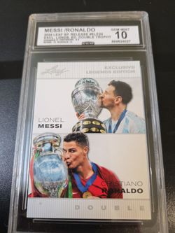 2024 Leaf SP Release #ELE24 Messi/Ronaldo. CCG10