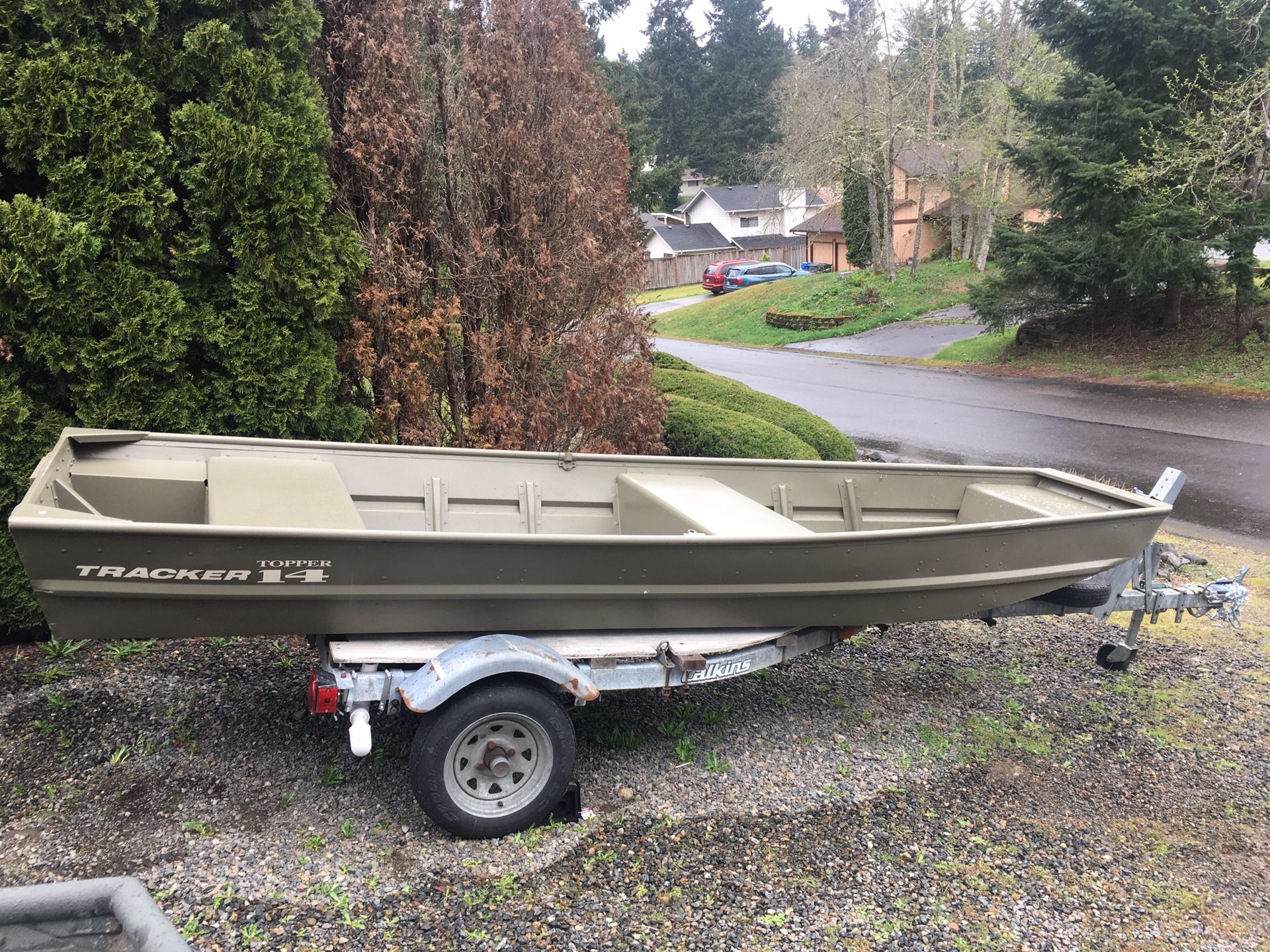 2018 Tracker Topper 1436 Jon Boat