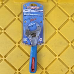 Channellock
Slim Jaw WideAzz 8 in. Adjustable Wrench with Code Blue Comfort Grip