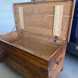 Cedar Hope Chest on wheels