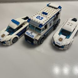 LEGO CITY POLICE VEHICLES 