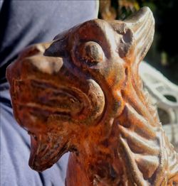 Antique Chinese Lion Roof Tile
