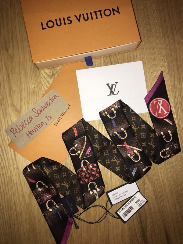 New Authentic Louis Vuitton Tribute to Speedy Silk Monogram