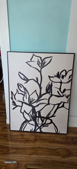 Botanical by Dan Hobday framed canvas wall art, 41 x 31x 1.75"