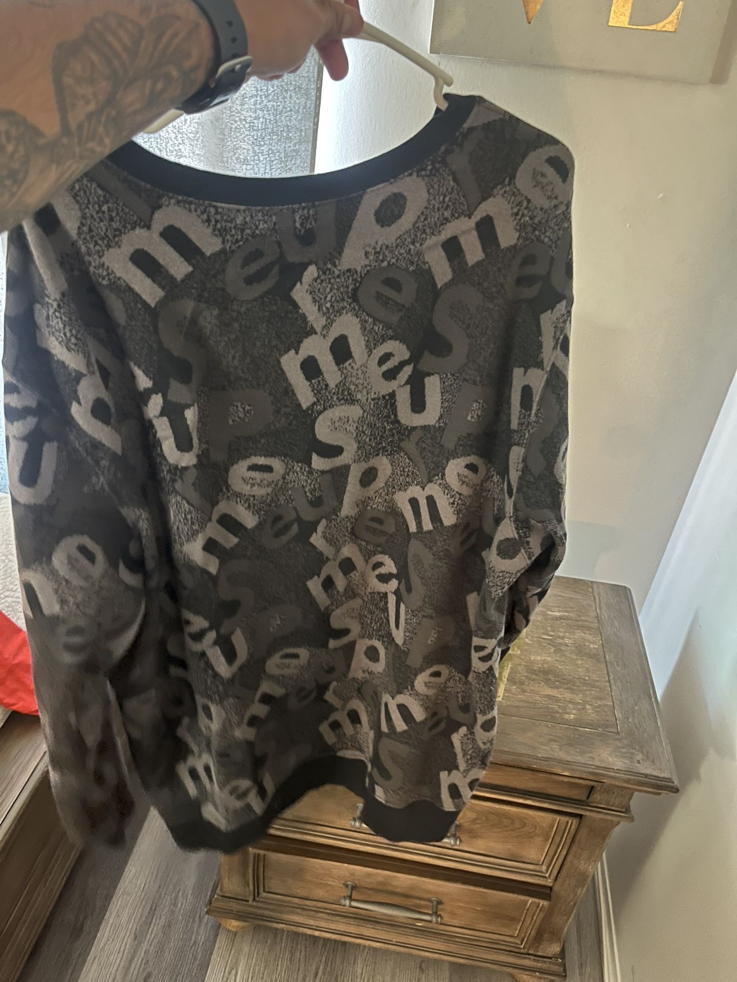 Supreme All Over Crew neck