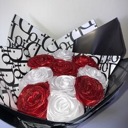 1 Ramo De 10 Rosas Eternas