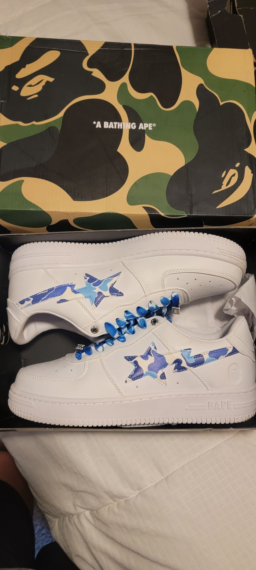 Bape ABC Blue Men’s 10.5