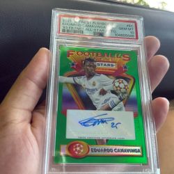 Eduardo Camavinga Auto Firma Psa 10 Real Madrid 