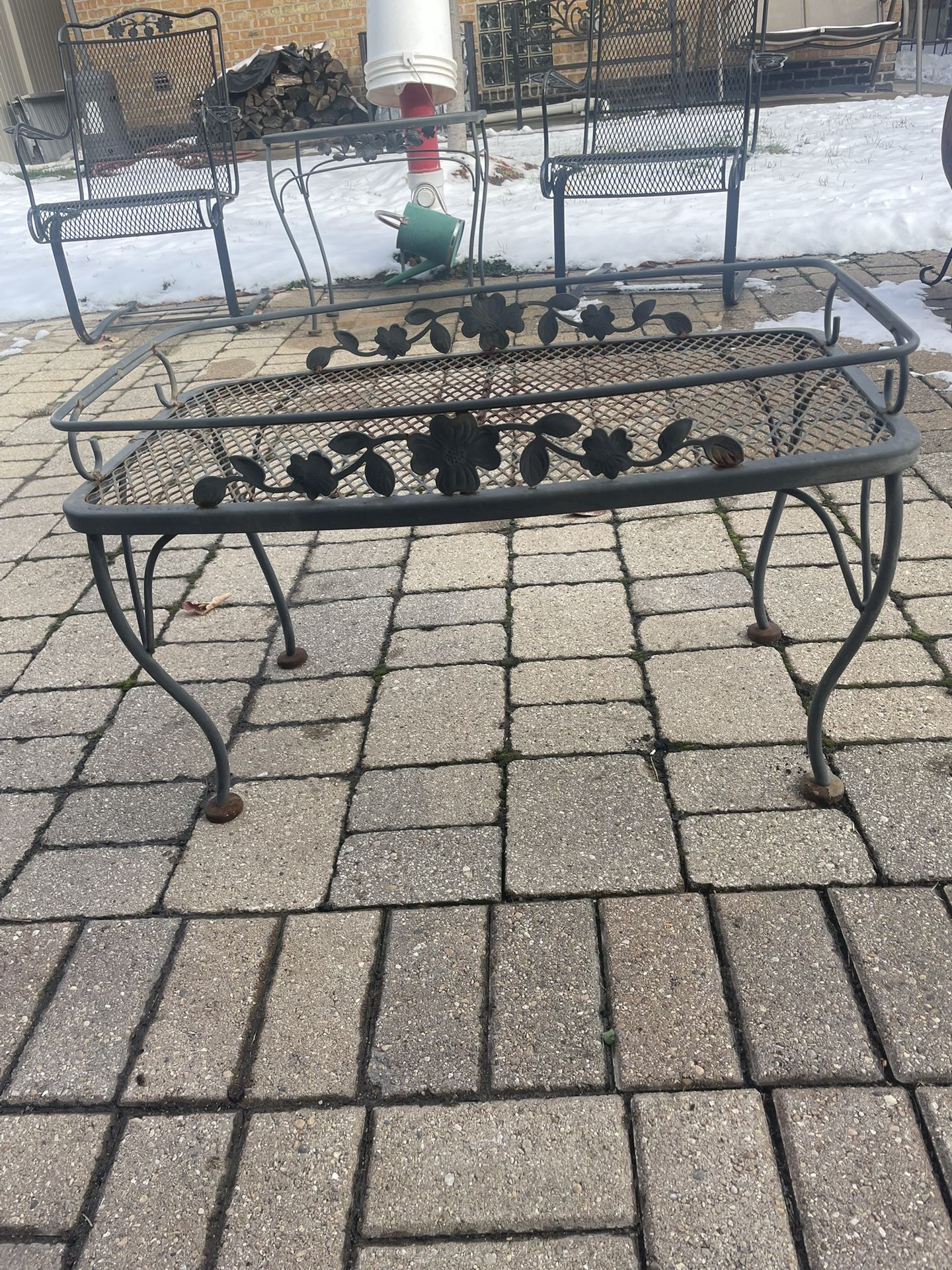 Wrought Iron Table
