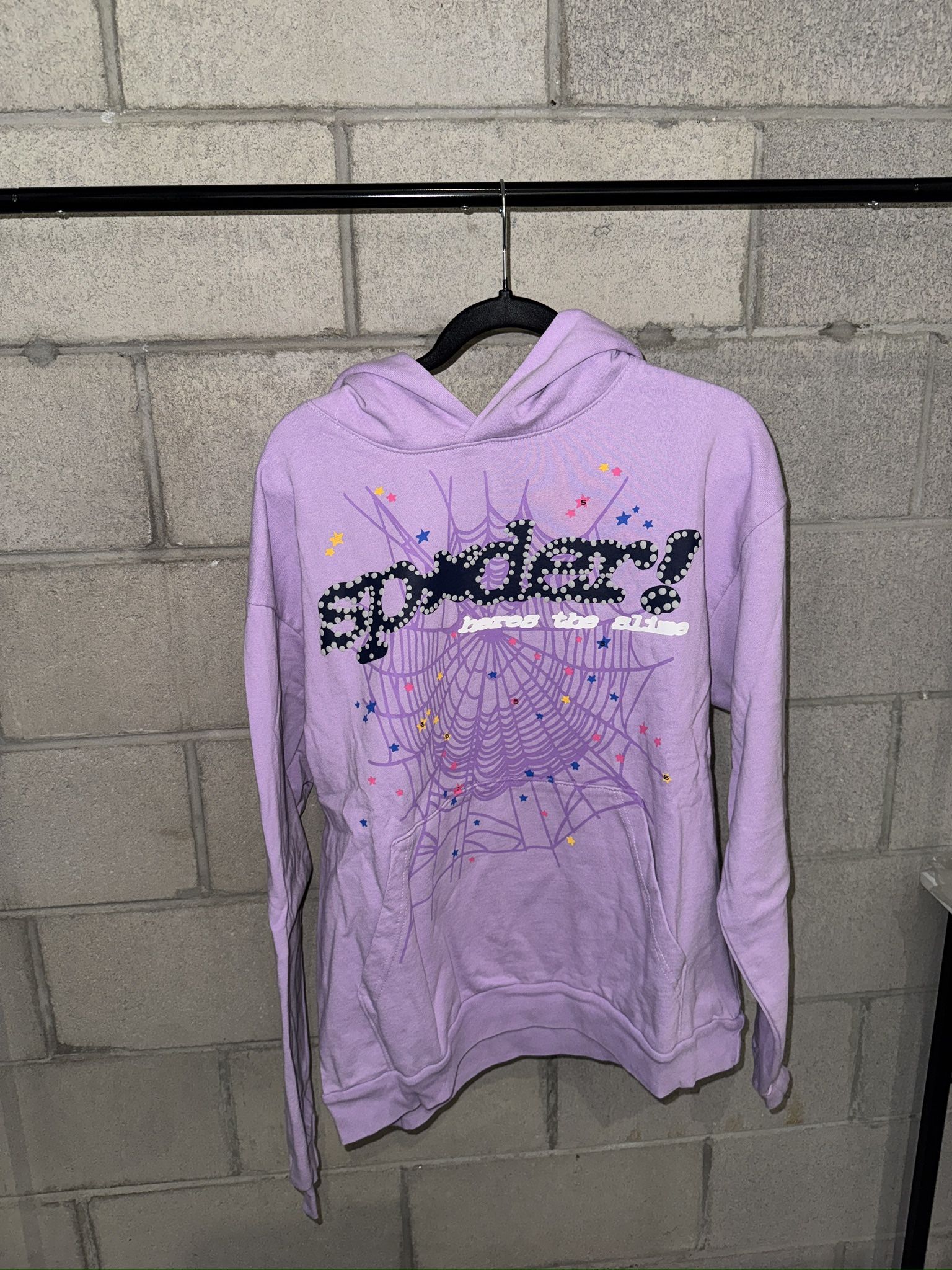 Spider hoodie purple açaí