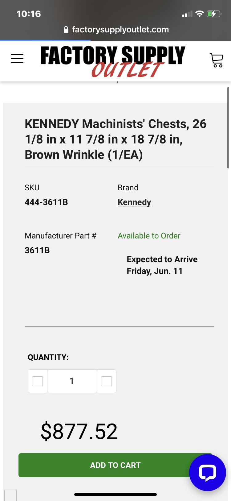 Kennedy Toolbox Set