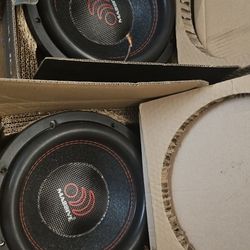Massive Kilox  10 In Subwoofer X2 1000rms 4 Ohm dvc