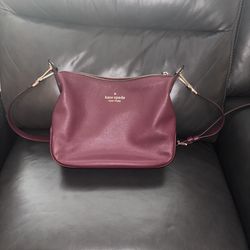 Burgundy Kate spade purse
