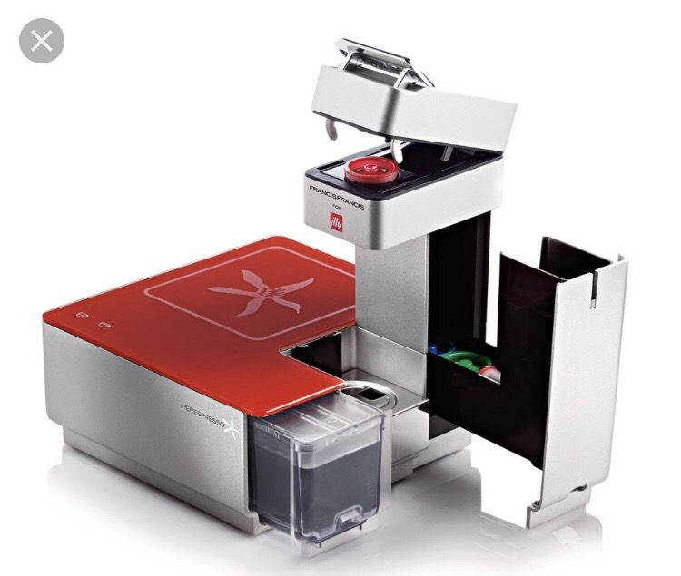 Illy Francis Francis Y1 iperEspresso Machine-Red