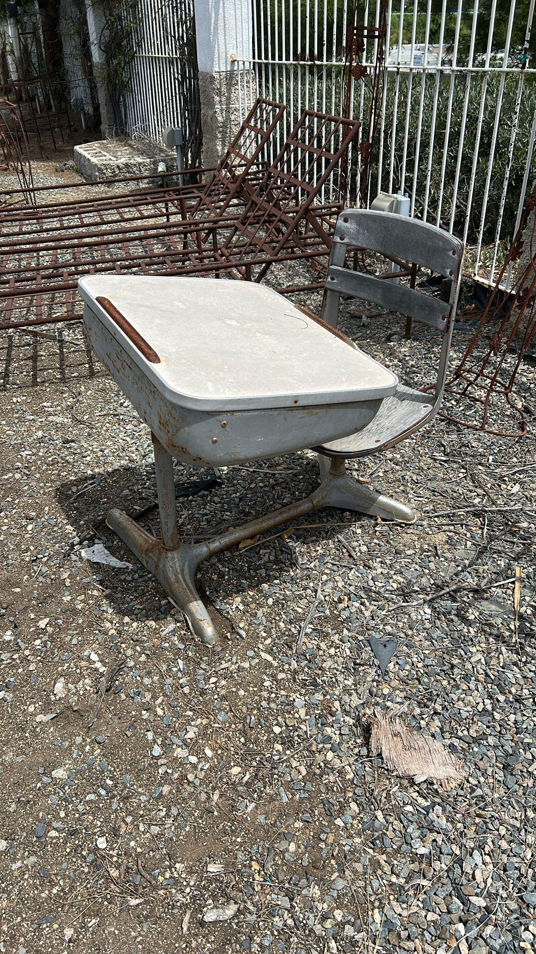 Vintage School Desk