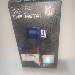 New York giants headphones
