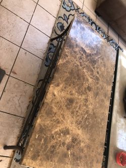 Brown table