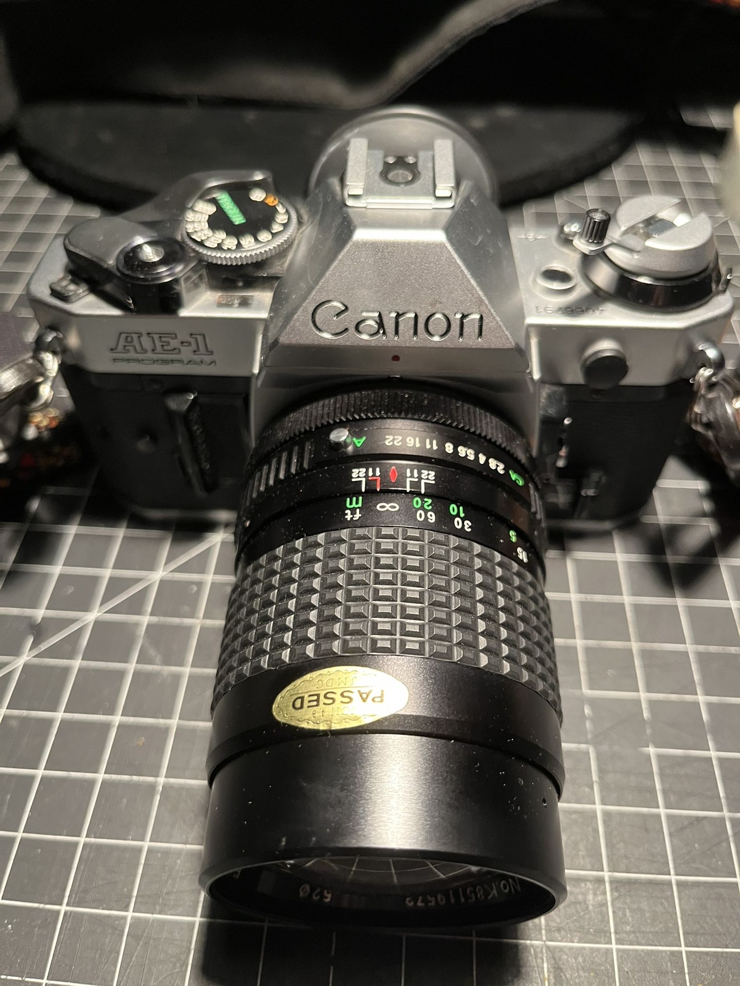 Canon AE-1 35mm SLR Film Camera