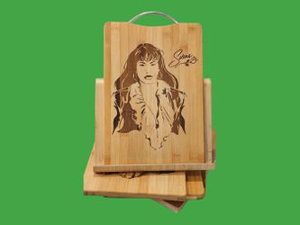 Selena Tex Mex Personalized Engraved Cutting Board
