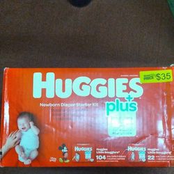 Huggies Plus Newborn Starter Kit