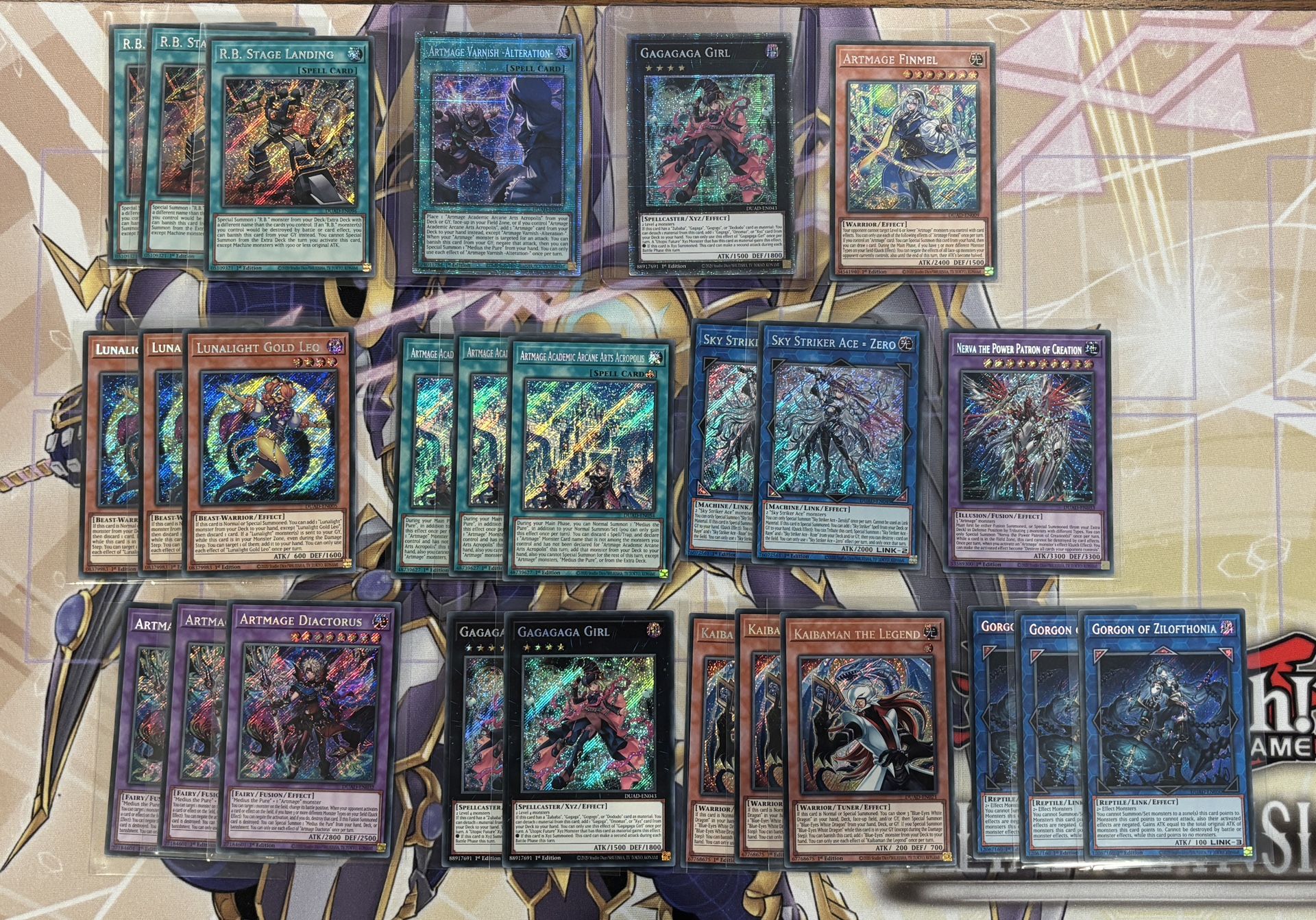 Yugioh Duelist's Advance Starlights & Secrets EU Print