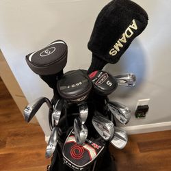 Used Left Handed Golf Club Set W/Bag