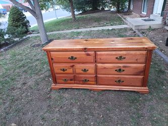 Vintage Solid Wood Dresser - I CAN DELIVER!