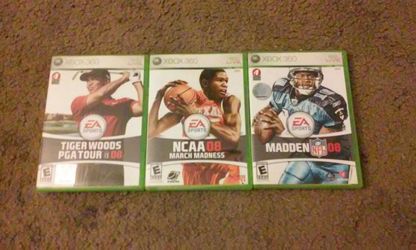 Sports Games Xbox 360