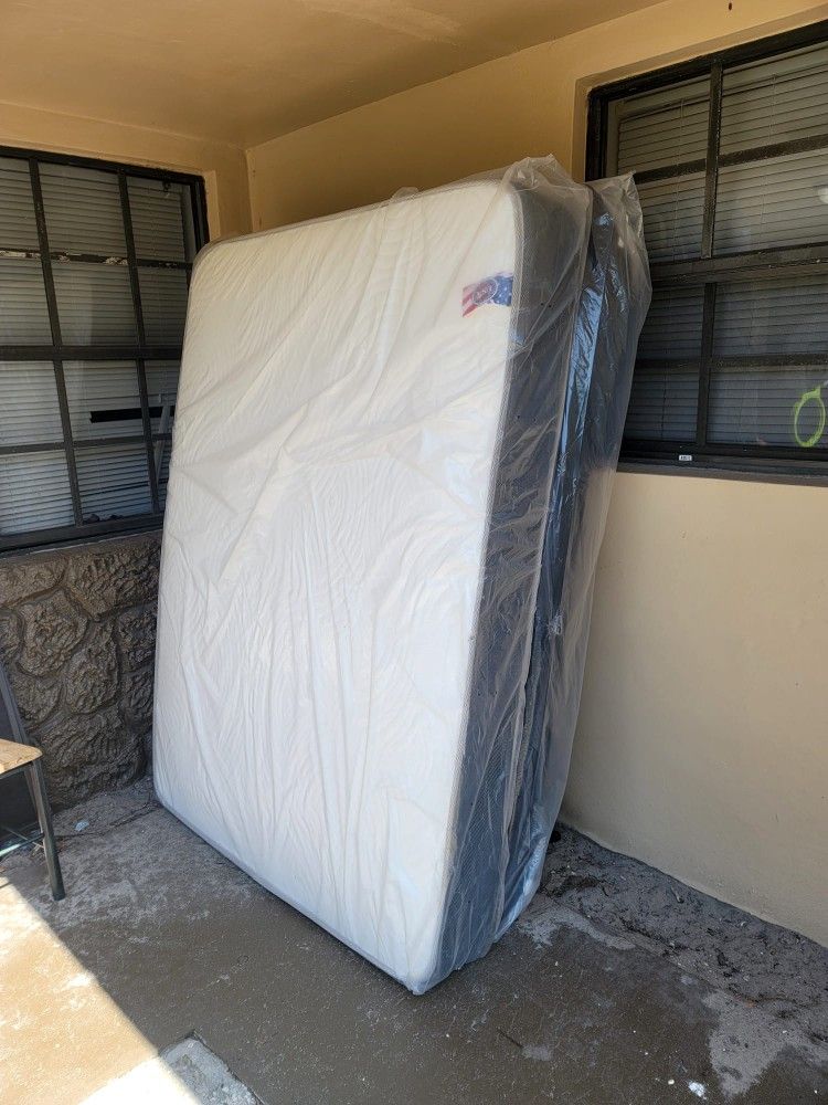 NEW FULL SIZE SET MATTRESS AND BOX SPRING 2PCS