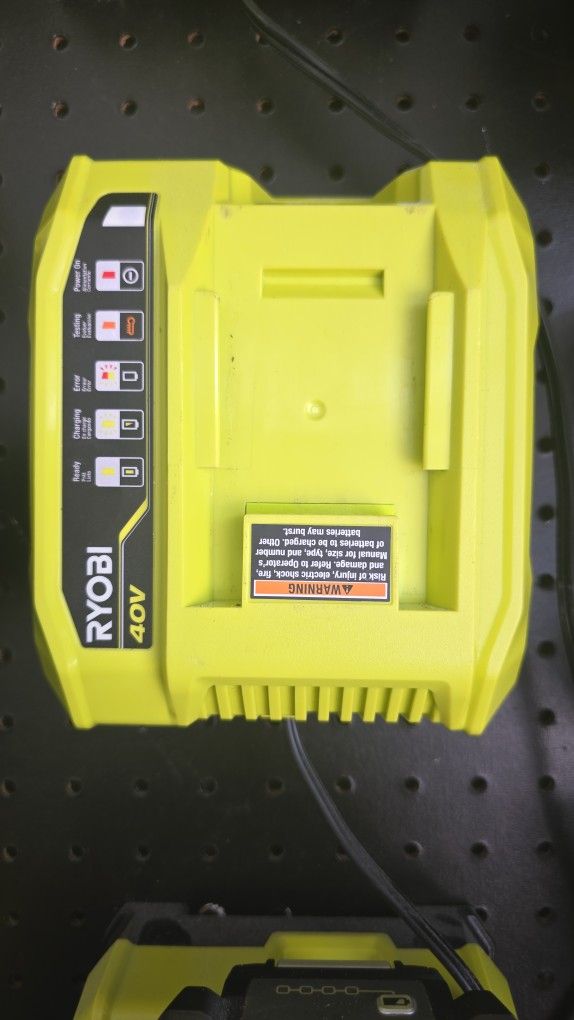 Ryobi 40v Rapid Charger