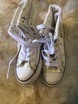 Kids high top shoes size 10