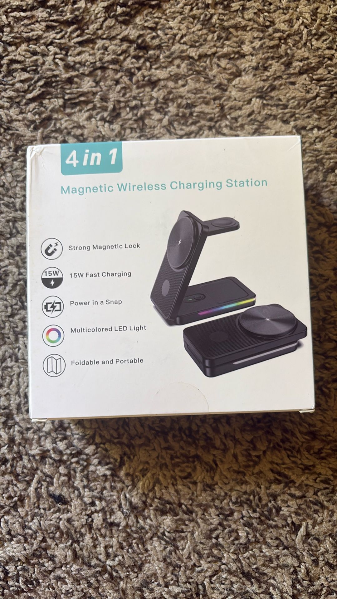 Magnetic Wireless Charging Station 